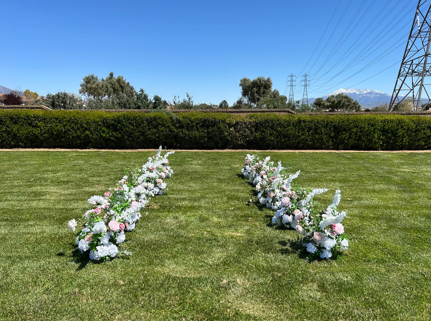 The Nicolette Aisle Flowers