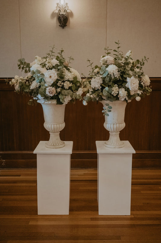 The Christine Floral Urns