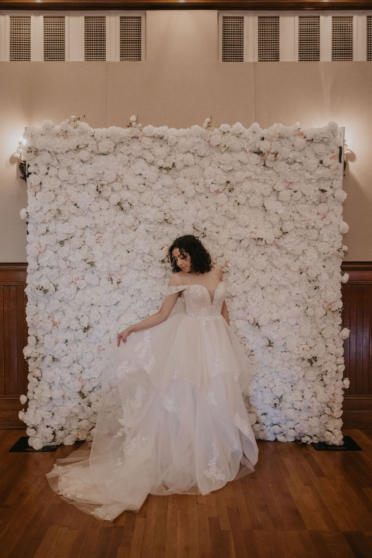 The Christine Flower Wall