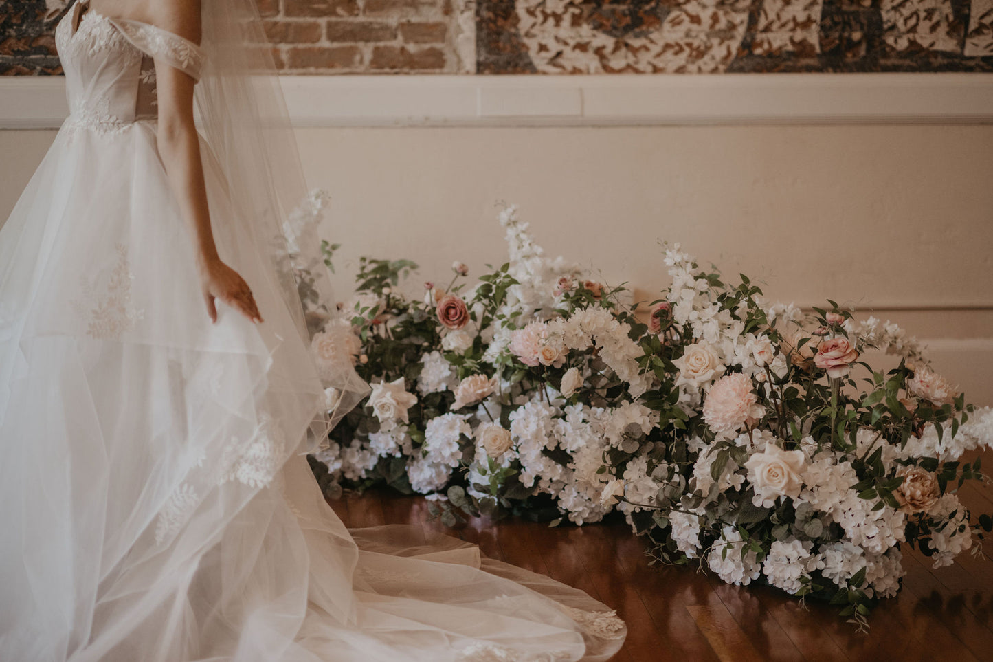 The Nicolette Aisle Flowers