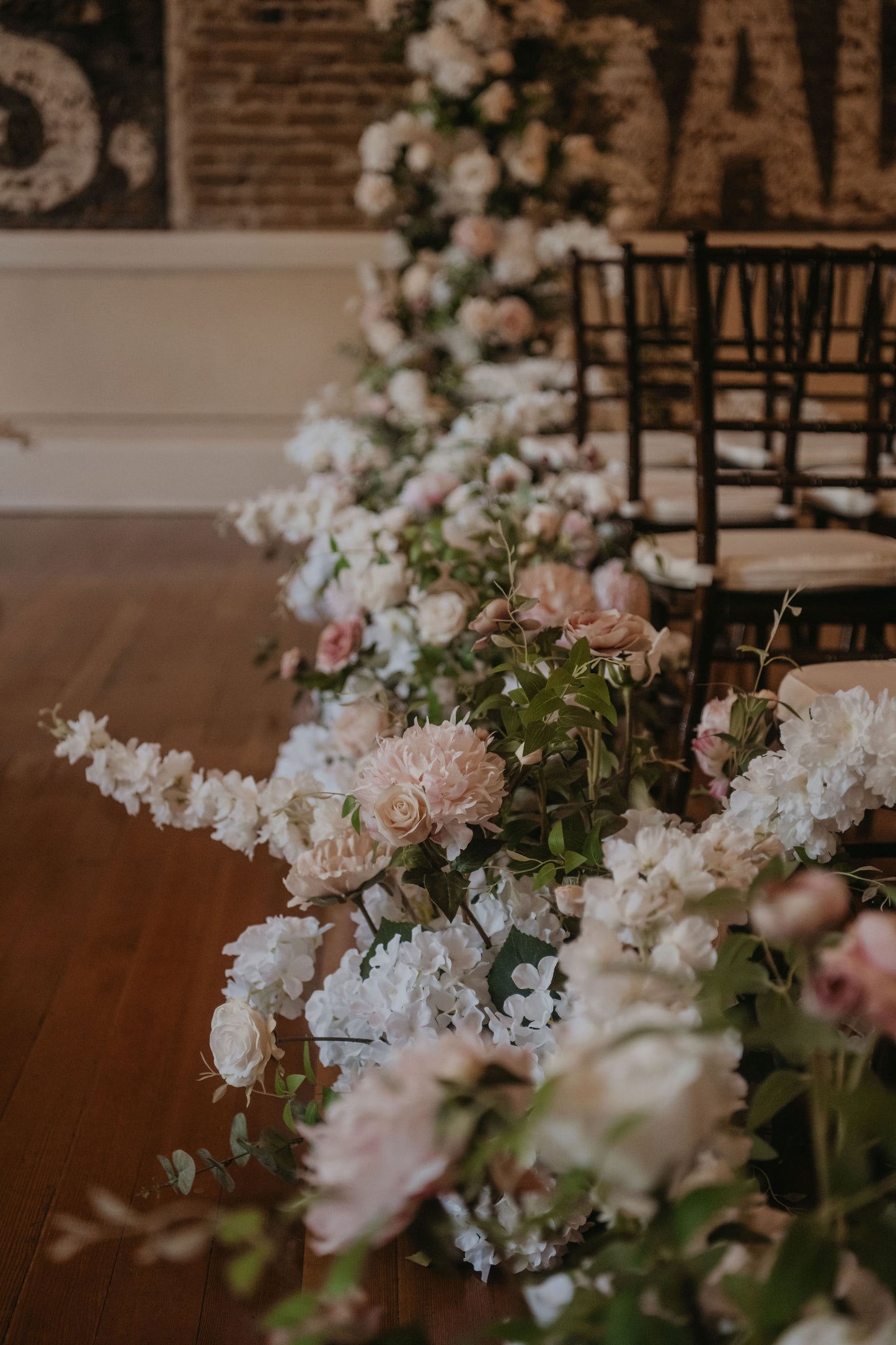 The Nicolette Aisle Flowers